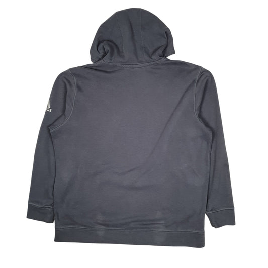 Mens Grey Adidas Buffalo Hockey Sabres Hoodie Jumper