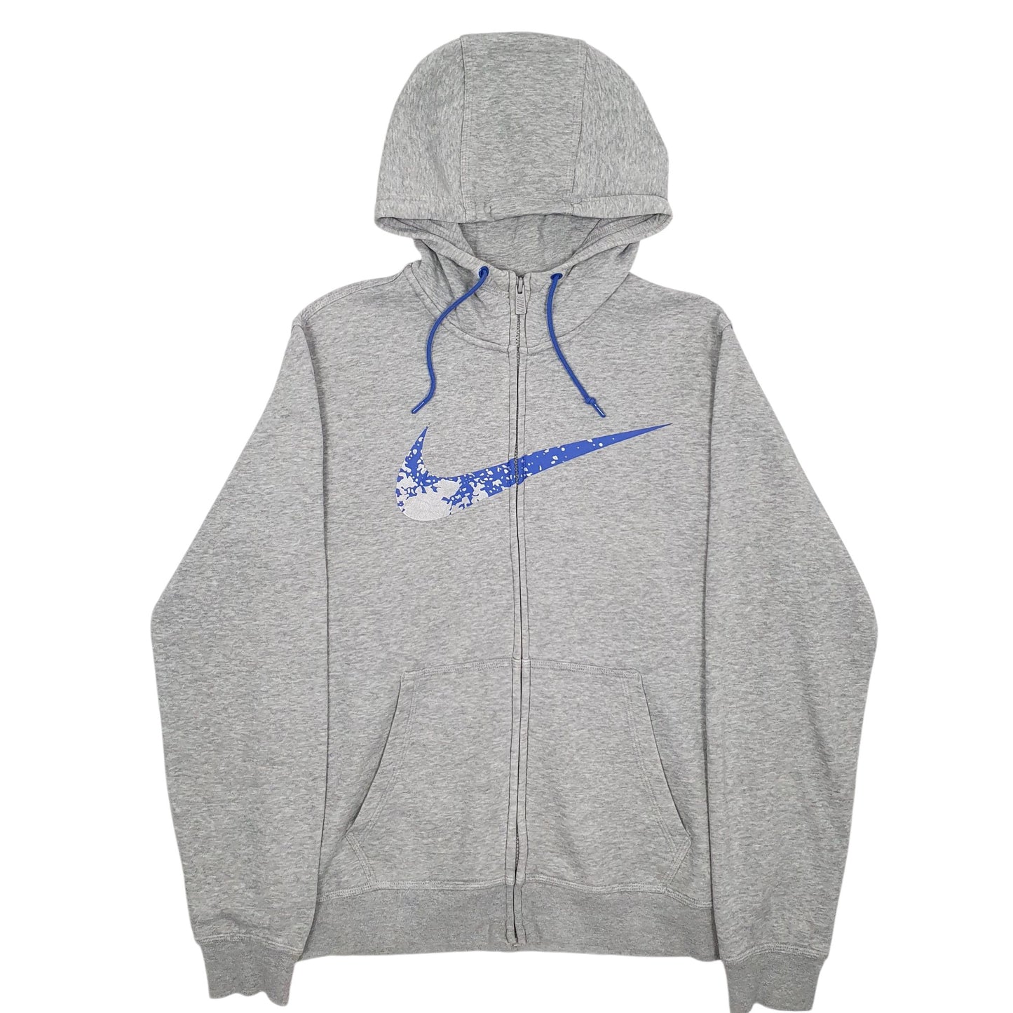 Mens Grey Nike  Full Zip Jumper