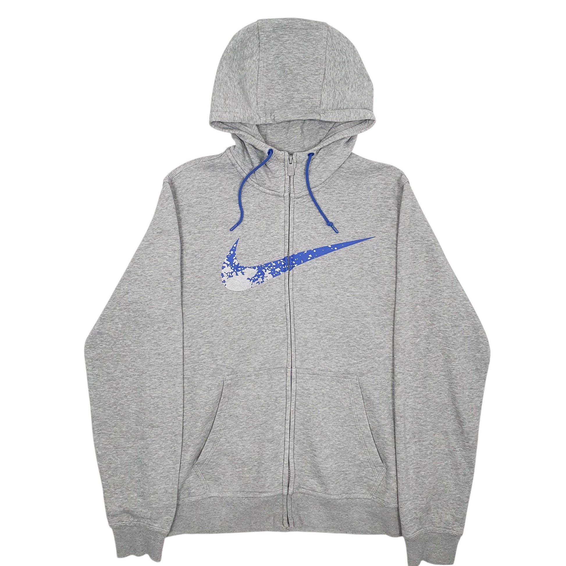 Mens Grey Nike  Full Zip Jumper