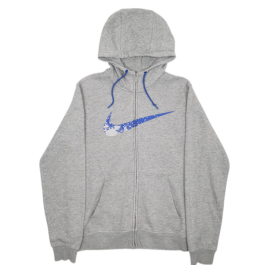 Mens Grey Nike  Full Zip Jumper
