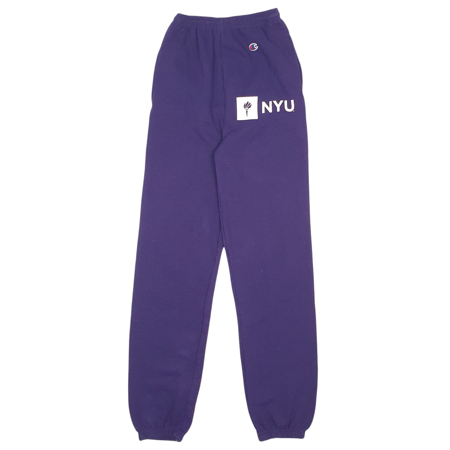 Womens Purple Champion NYU Elasticated Waist Jogger Trousers