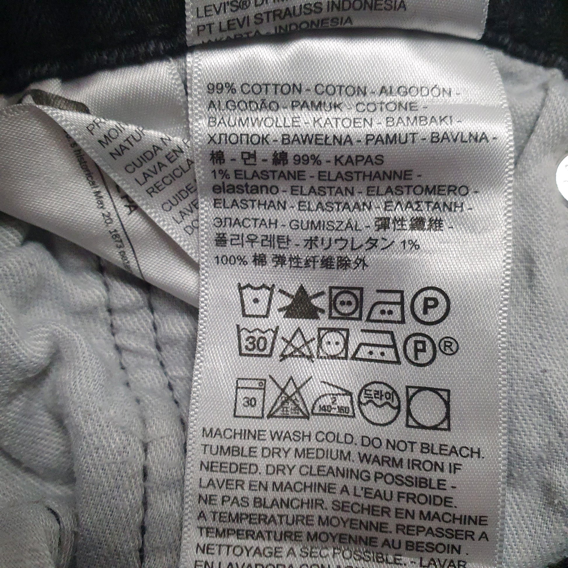 Mens Black Levis   Jeans