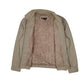 Mens Beige Tony Hawk Harrington Sherpa Lined  Coat