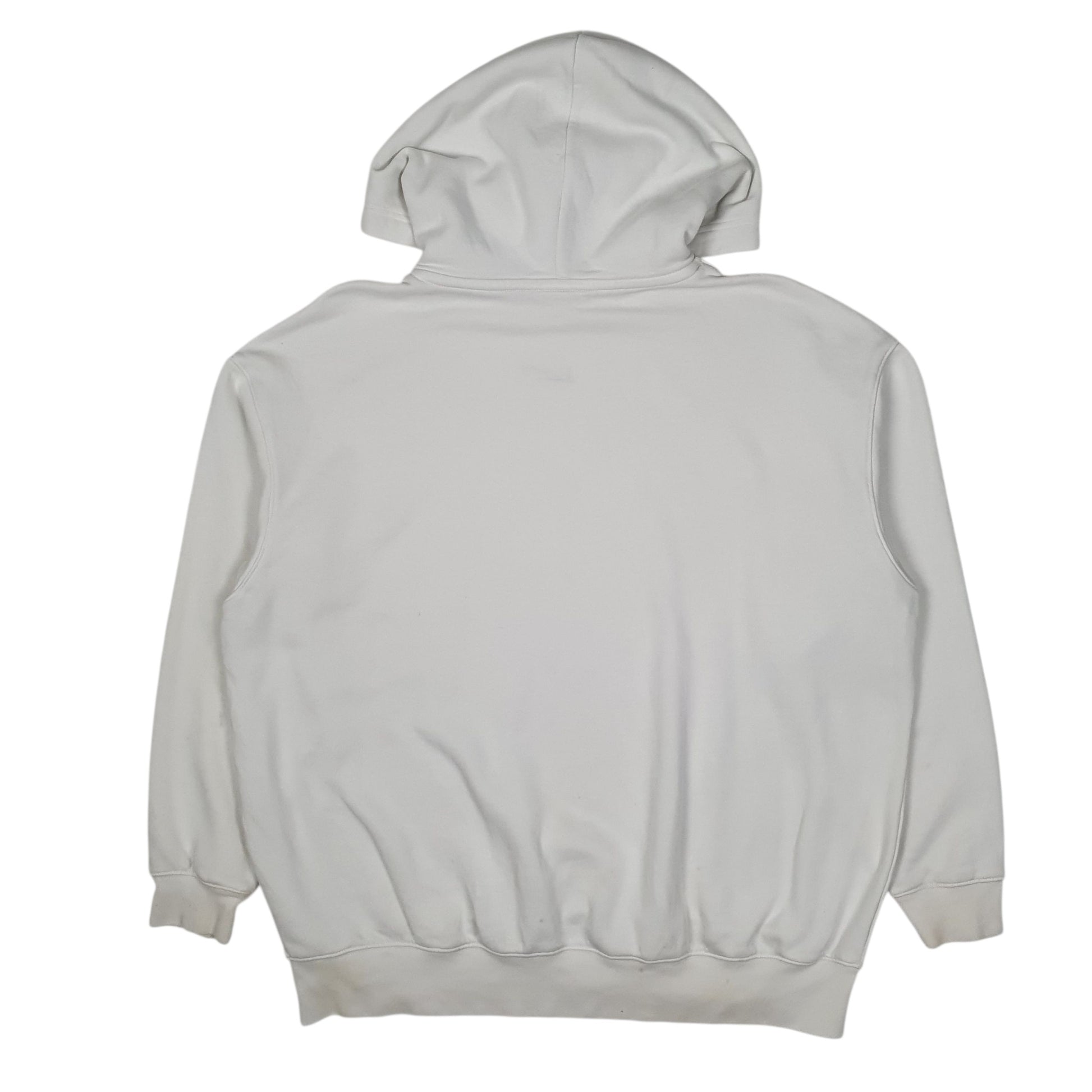 Womens White Nike Baggy Loose Hoodie Jumper