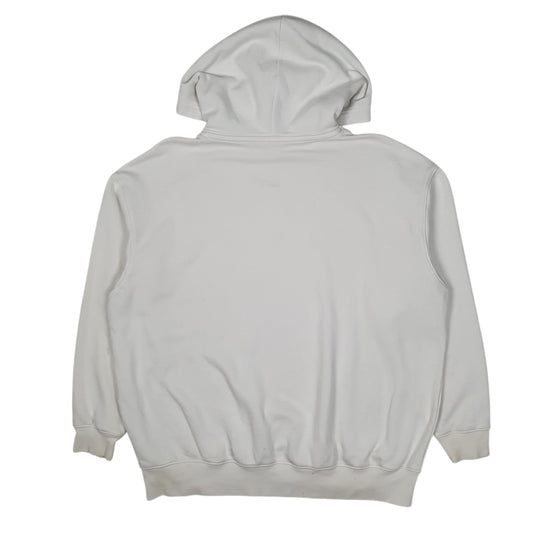 Womens White Nike Baggy Loose Hoodie Jumper