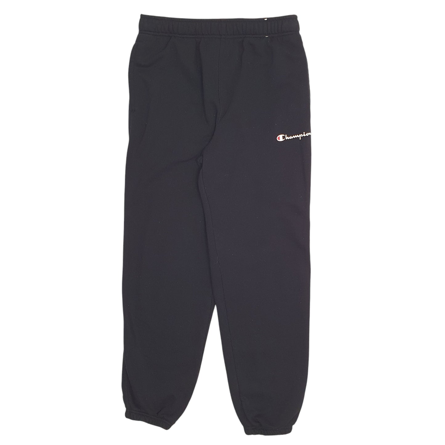 Mens Black Champion  Jogger Trousers