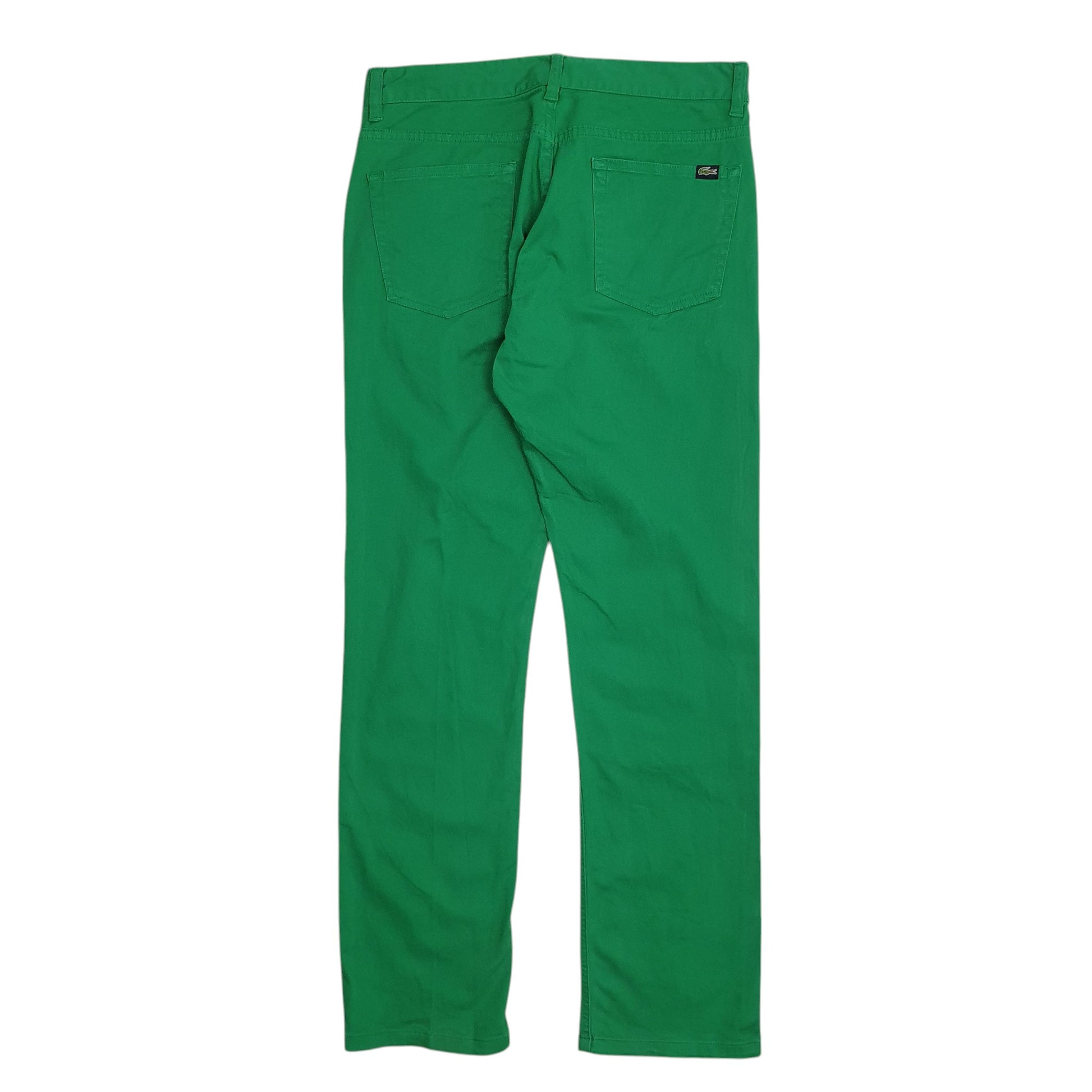 Mens Green Lacoste   Trousers