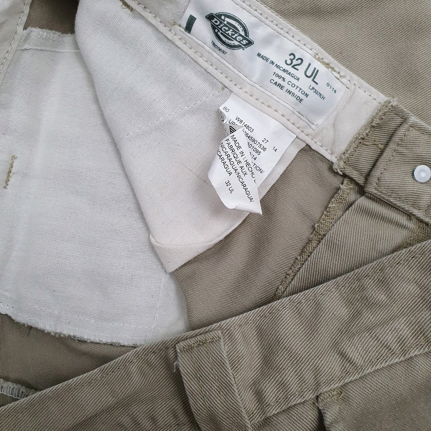 Mens Beige Dickies   Trousers