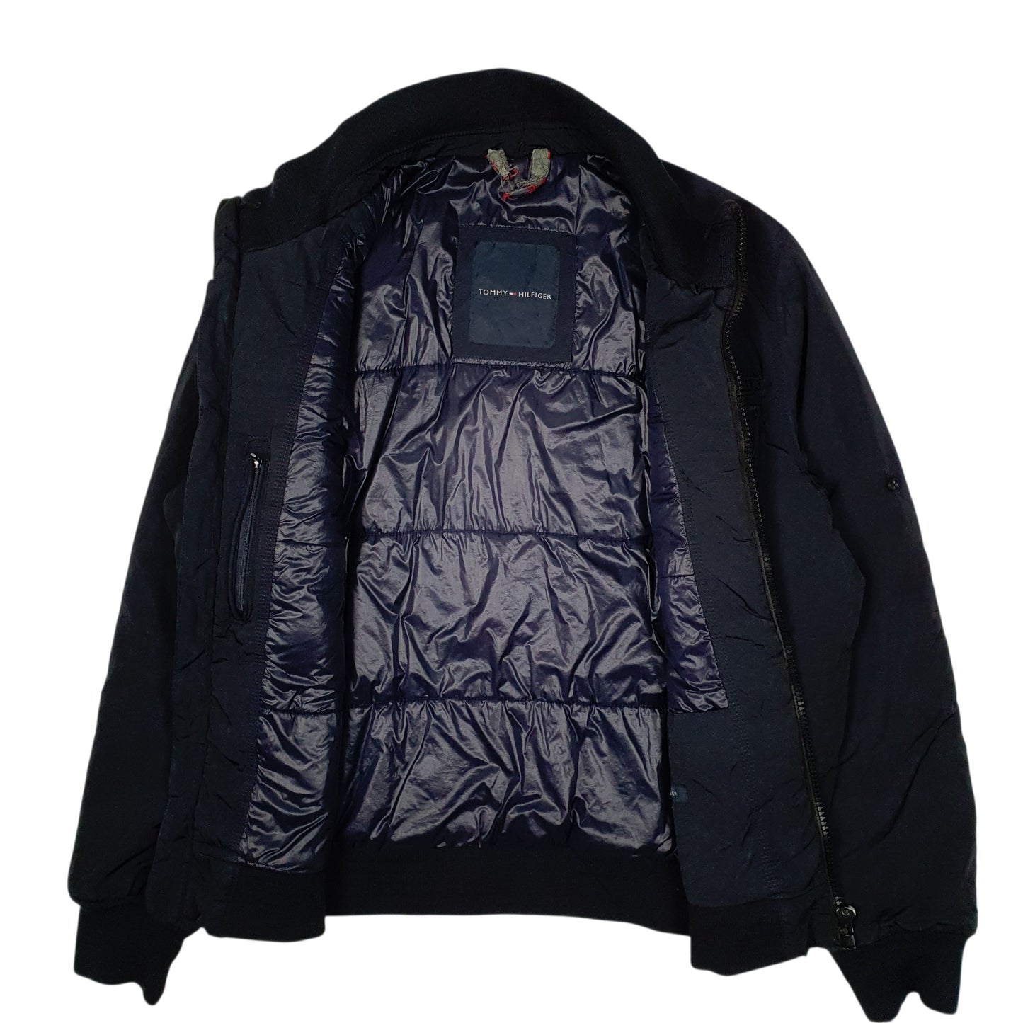 Mens Navy Tommy Hilfiger Padded  Coat