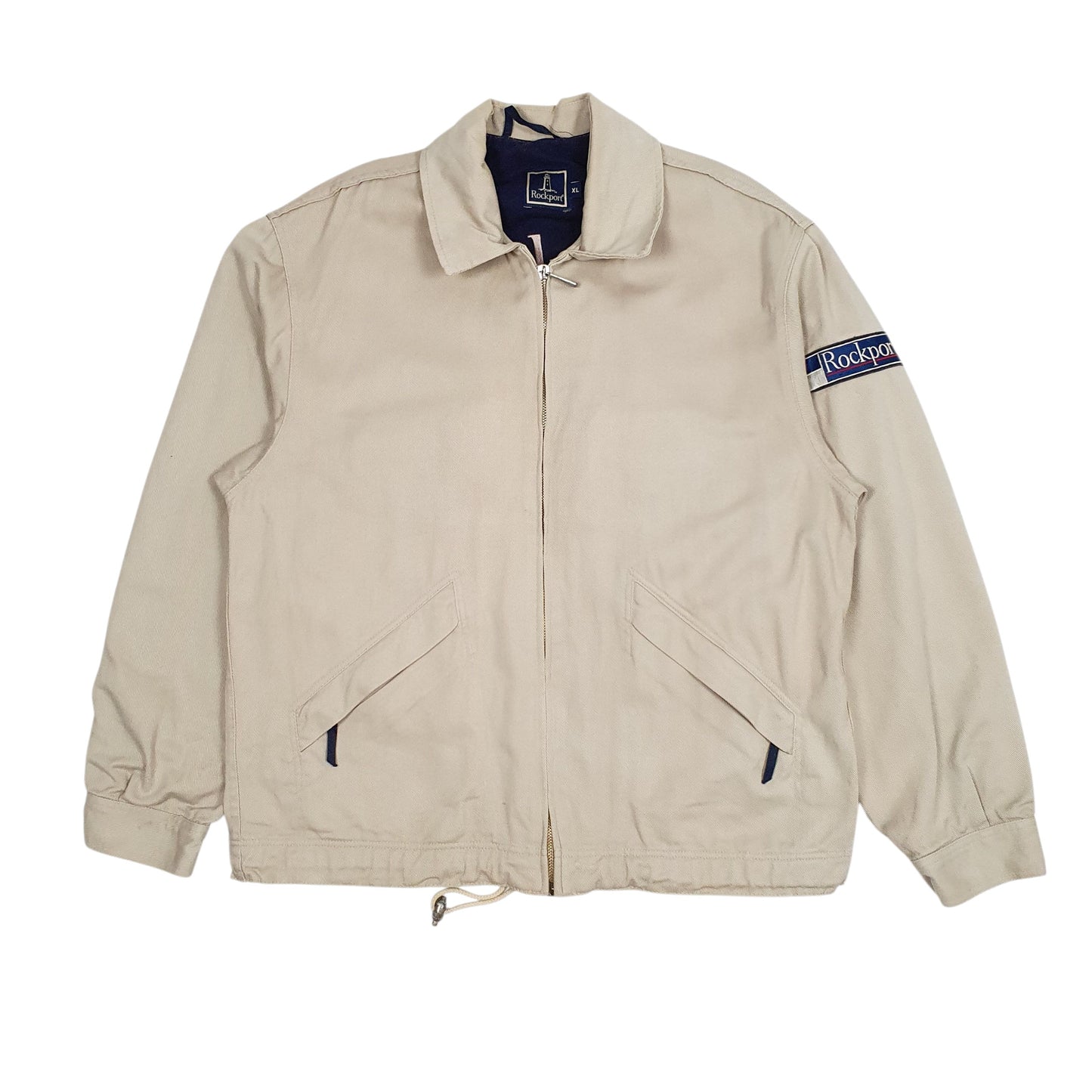 Mens Beige Rockport   Coat