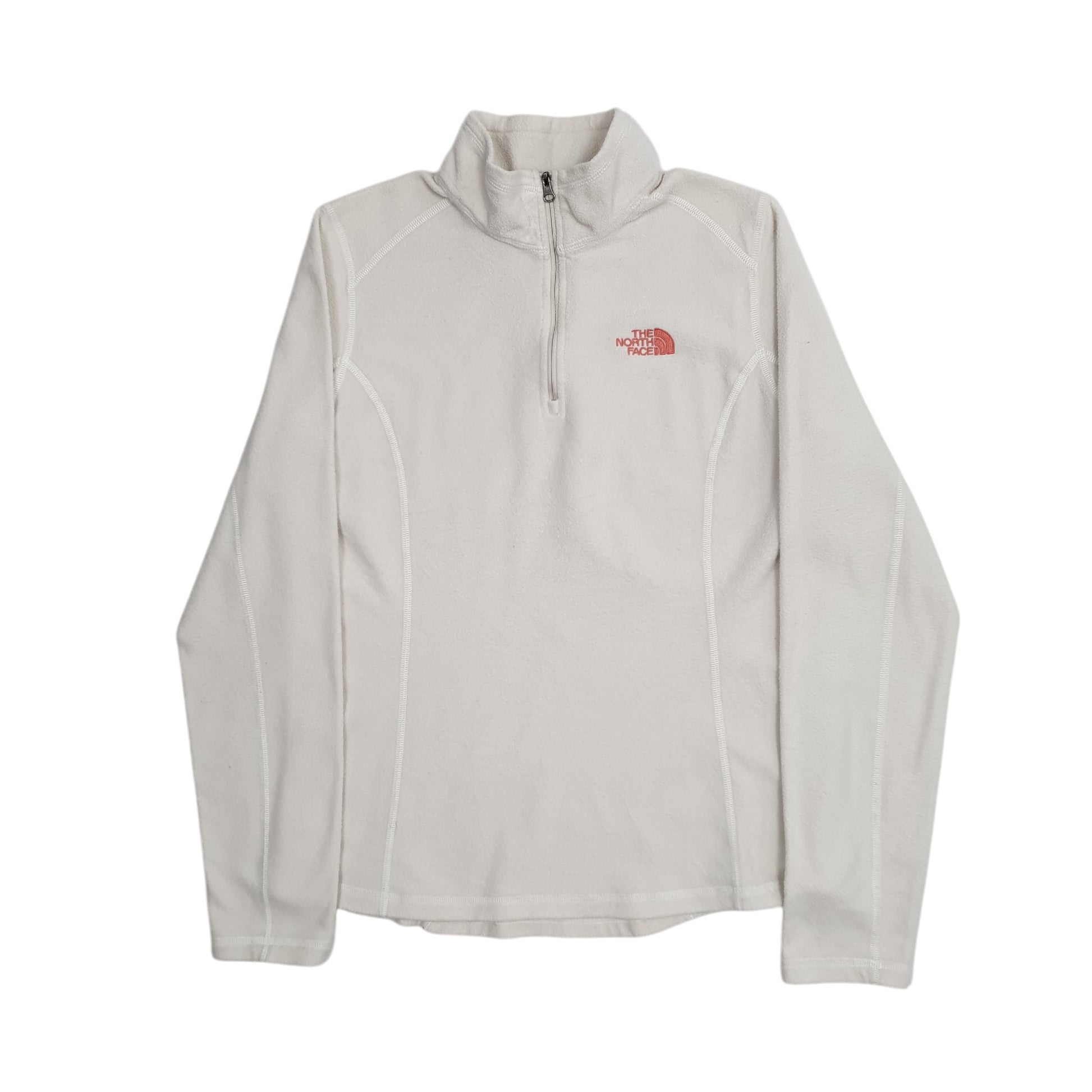 Womens White The North Face  Quarter Zip Jumper
