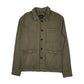 Mens Green Jack & Jones Chore Blazer Crewneck Coat