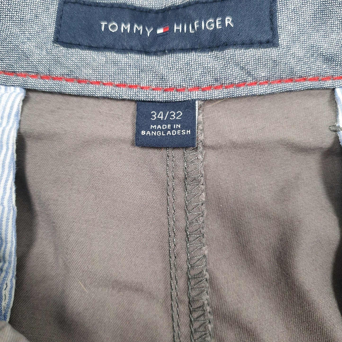 Mens Grey Tommy Hilfiger   Trousers