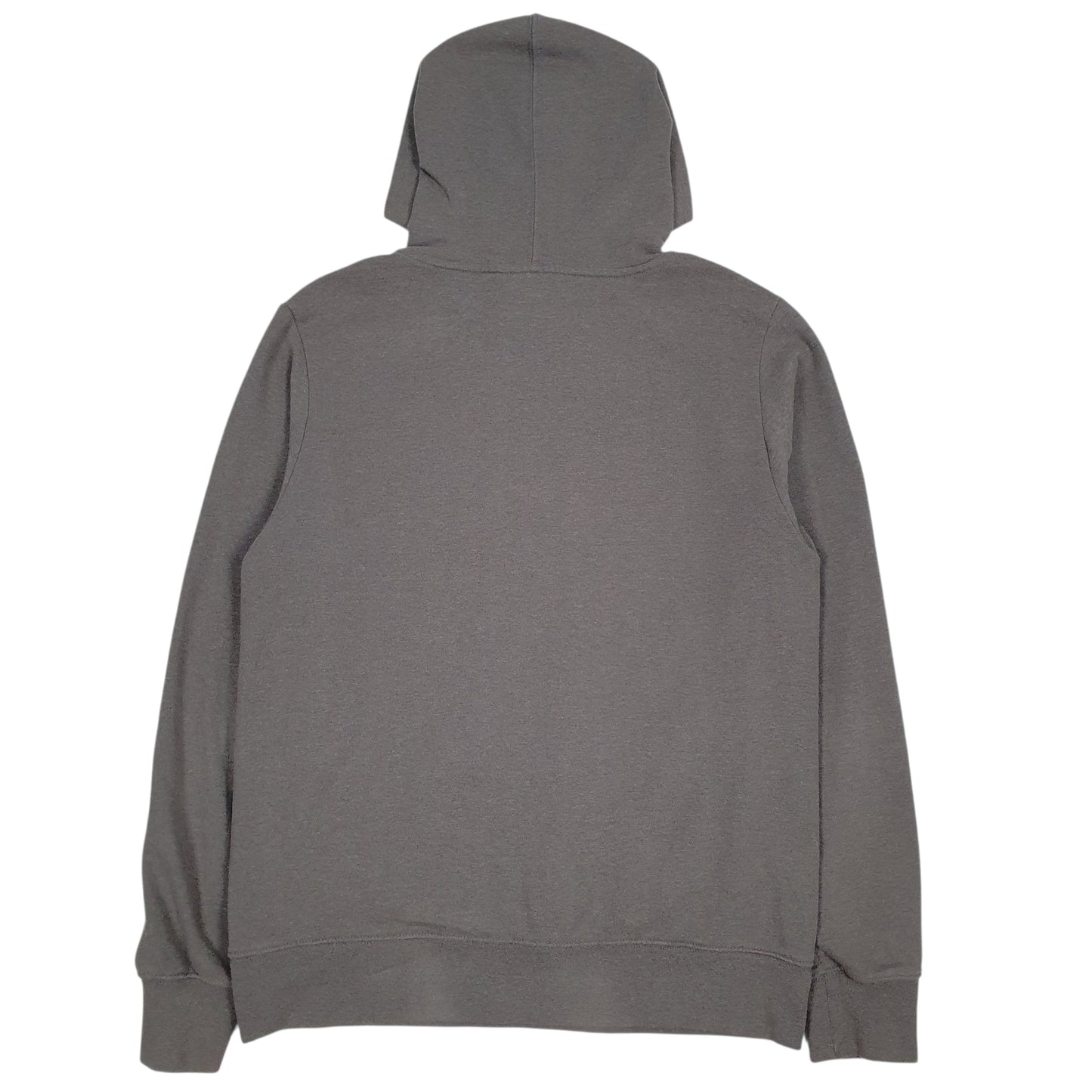 Mens Grey The North Face Spellout Hoodie Jumper