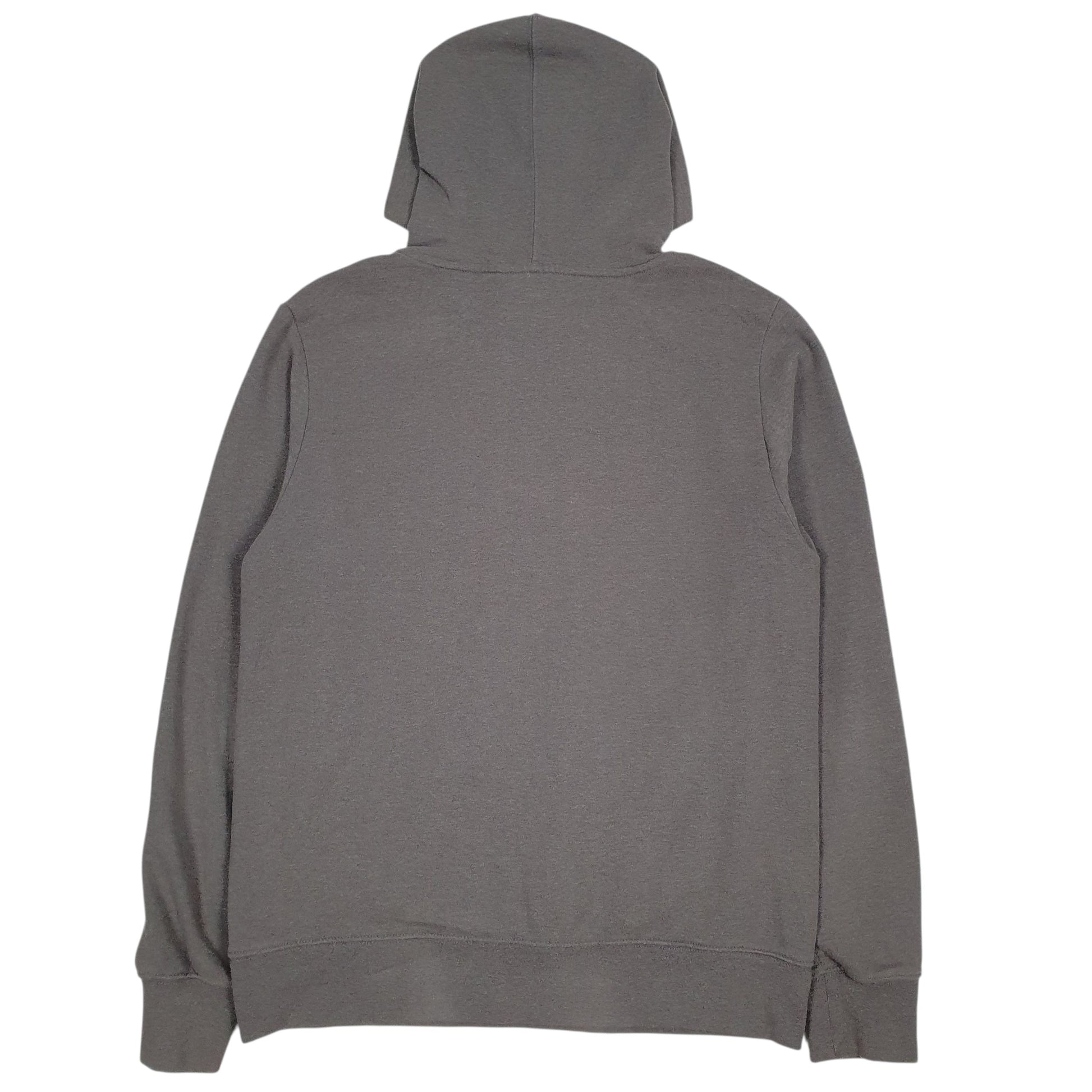 Mens Grey The North Face Spellout Hoodie Jumper