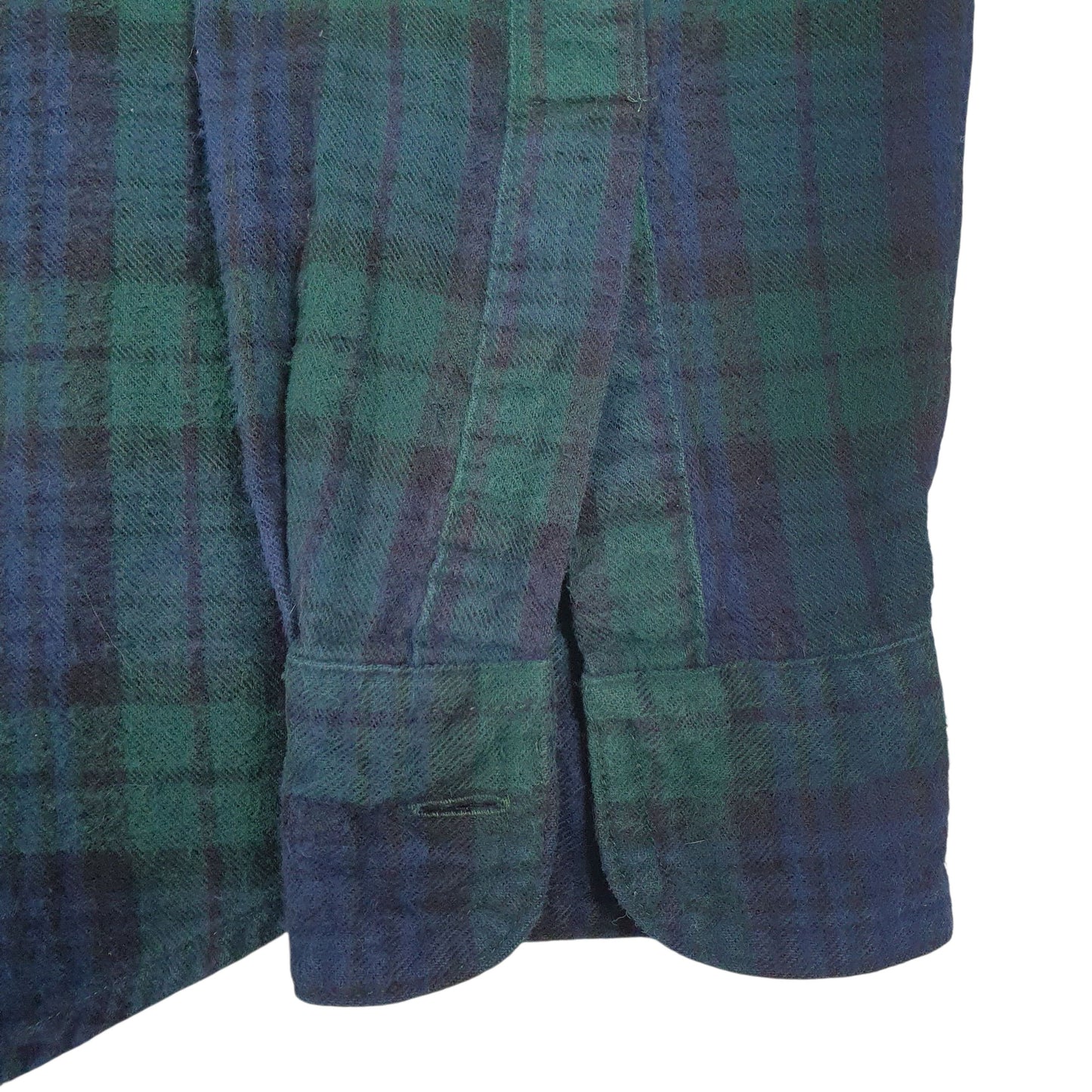 Mens Navy L.L.Bean Flannel  Shirt