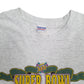 Mens Grey True Fan Single Stitch Vintage 90s Green Bay Packers NFL Superbowl  T Shirt