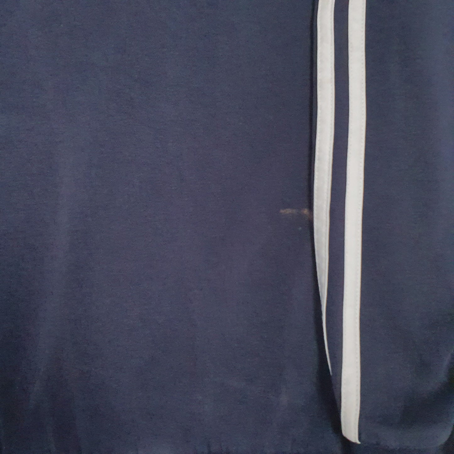 Mens Navy Adidas Spellout Crewneck Jumper