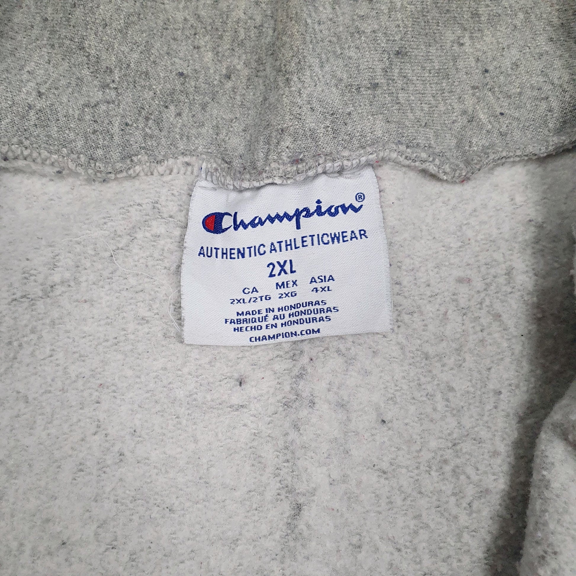 Mens Grey Champion  Full Zip Jumper