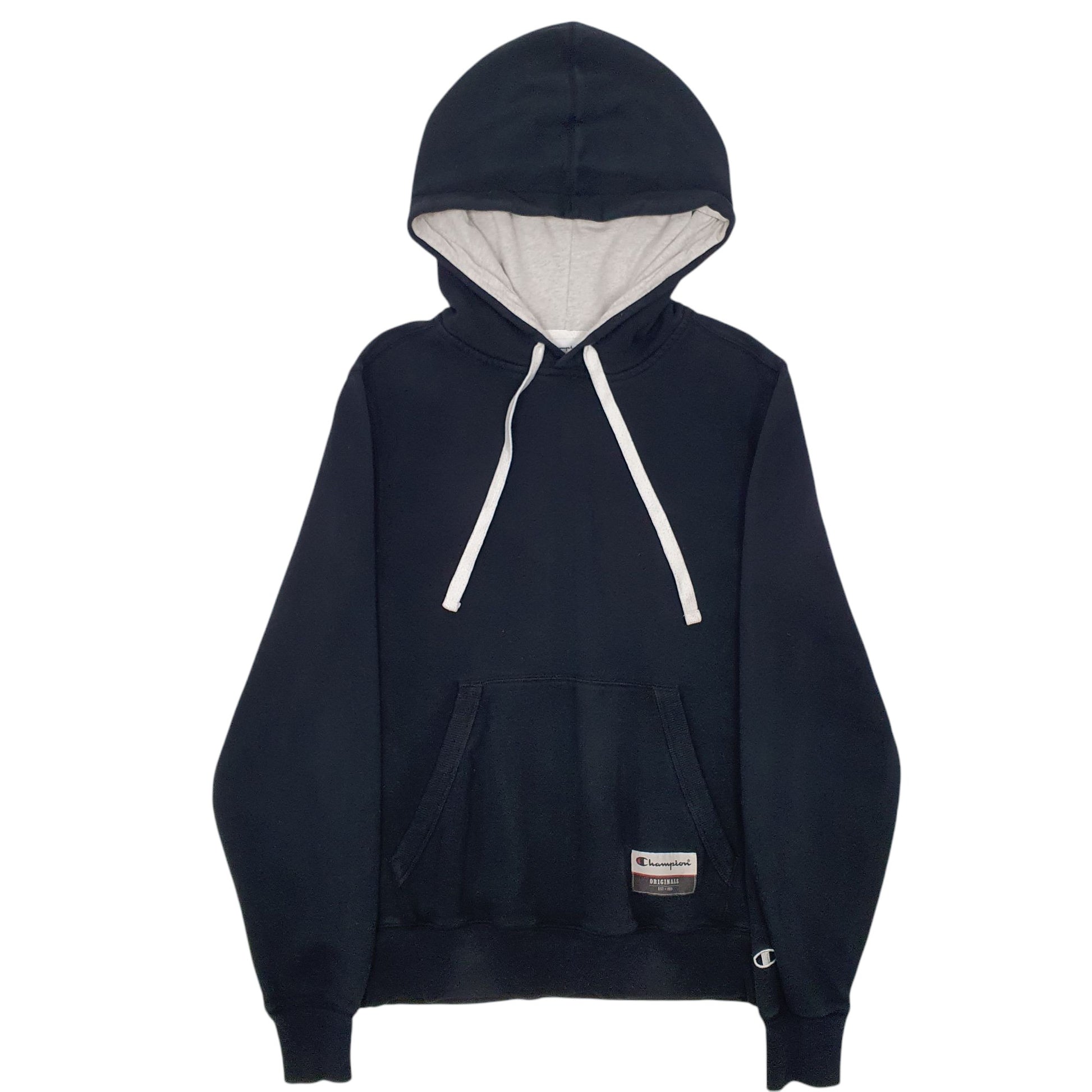 Mens Black Champion  Hoodie Jumper