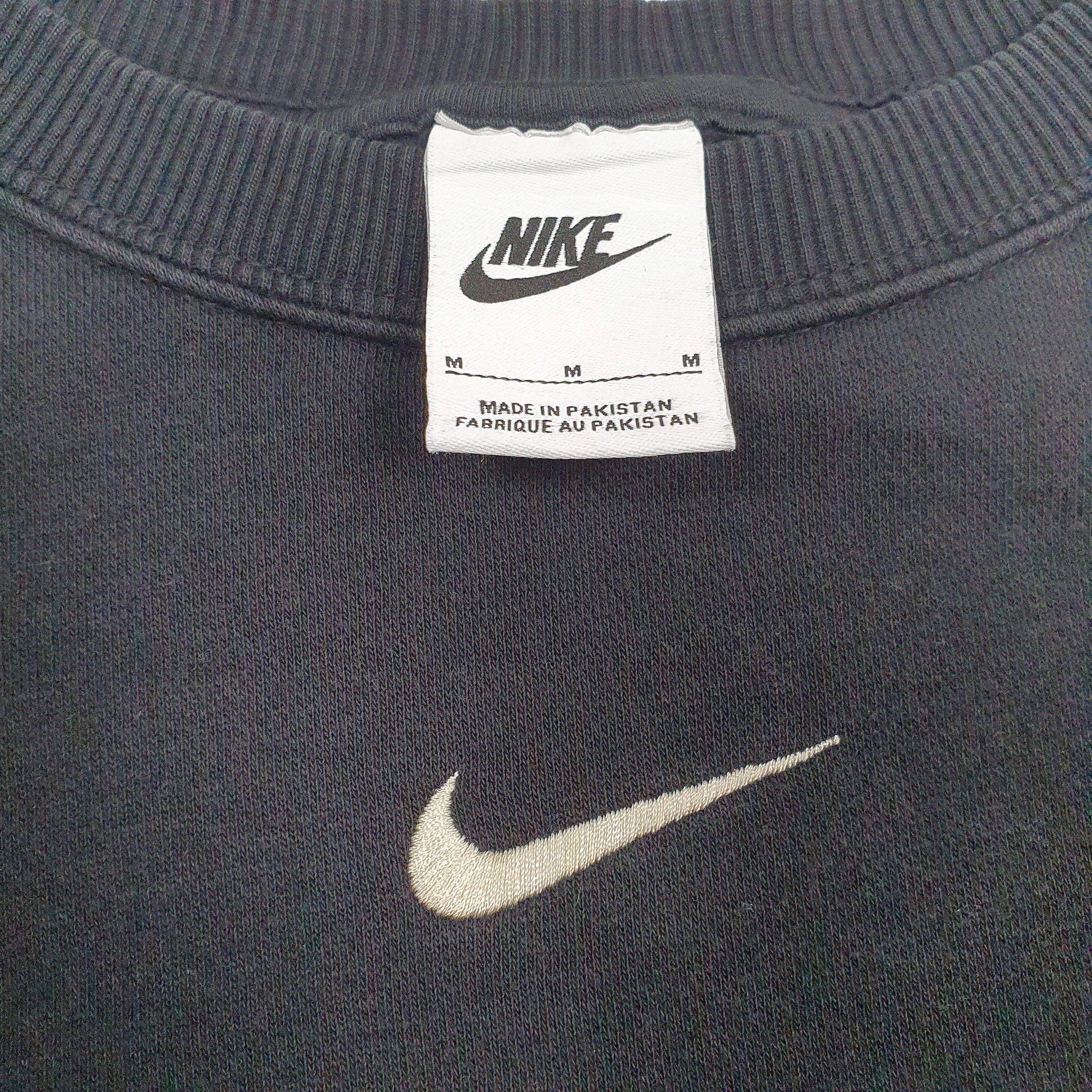 Mens Black Nike Baggy Crewneck Jumper