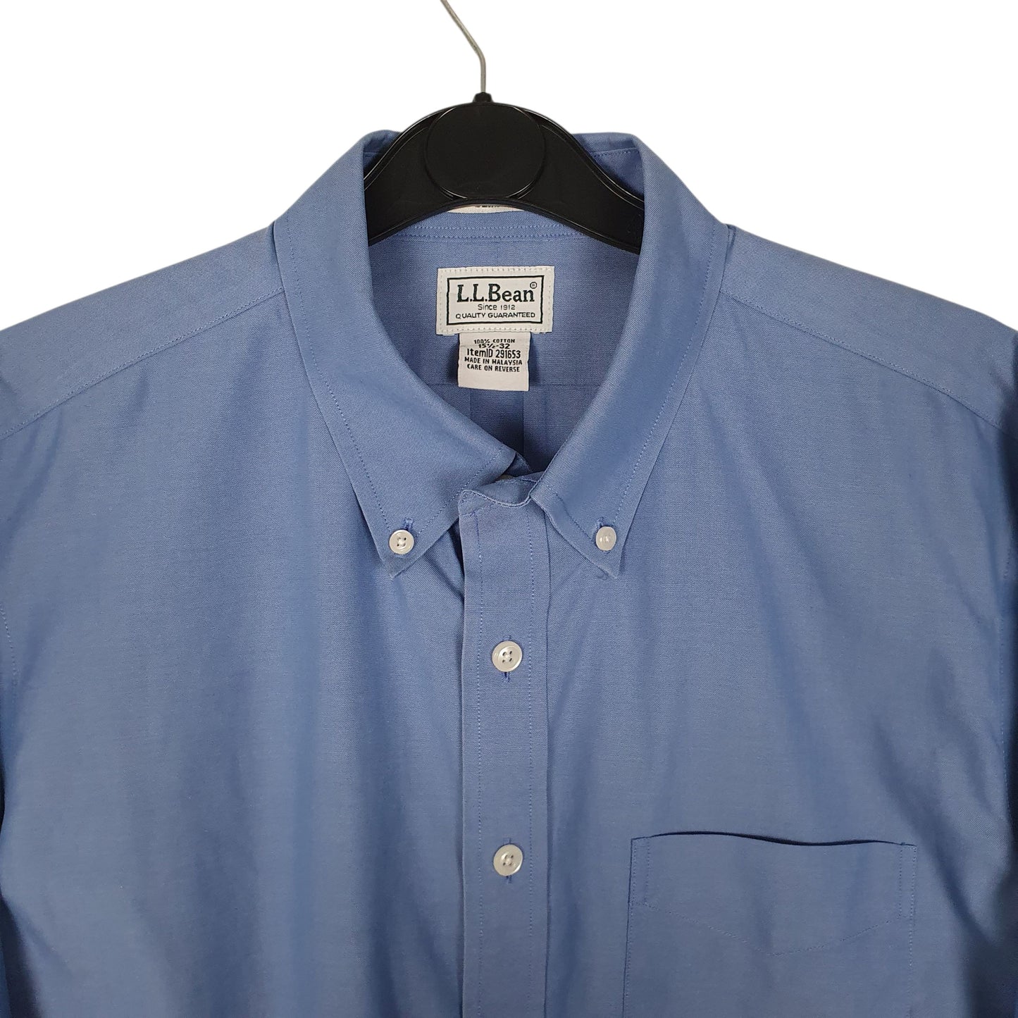 Mens Blue L.L.Bean   Shirt