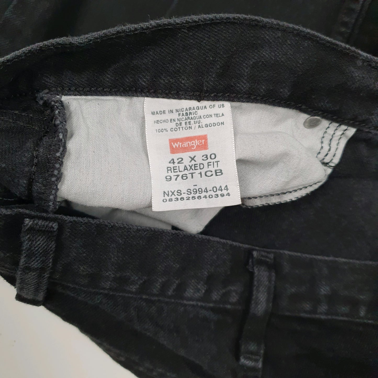 Mens Black Wrangler   Jeans