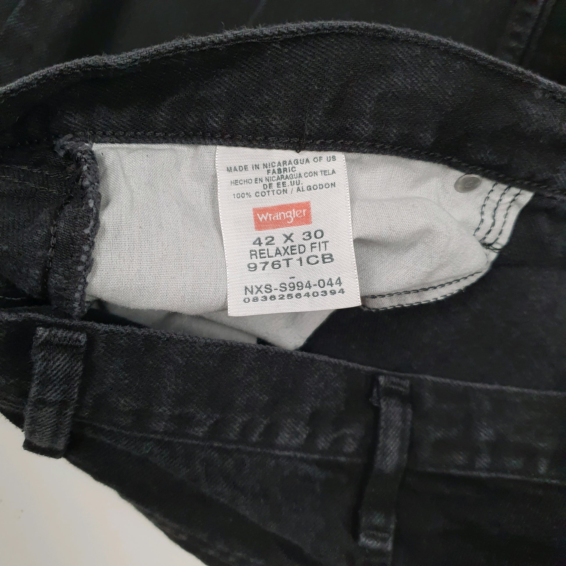 Mens Black Wrangler   Jeans