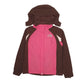 Womens Pink The North Face Hyvent  Coat