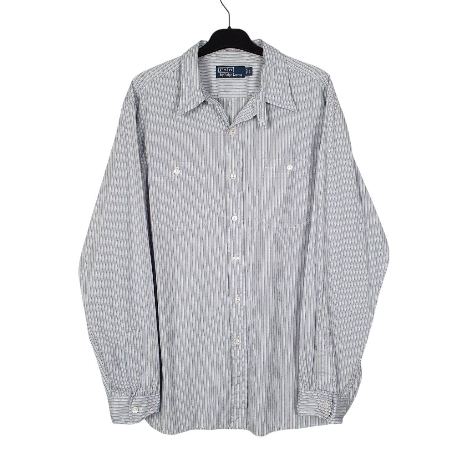 Mens Blue Polo Ralph Lauren  Long Sleeve Shirt