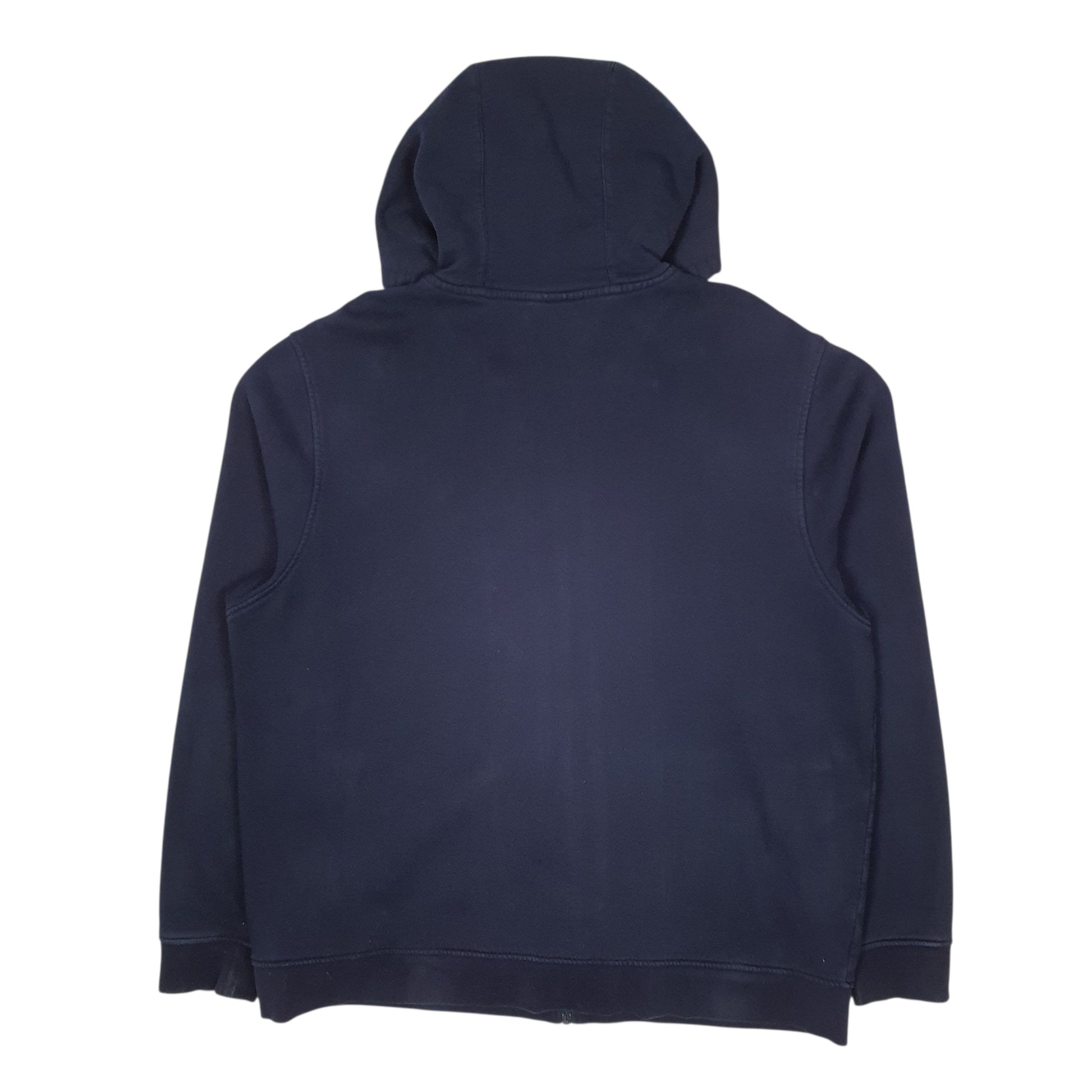 Mens Navy Lacoste Hoodie Full Zip Jumper