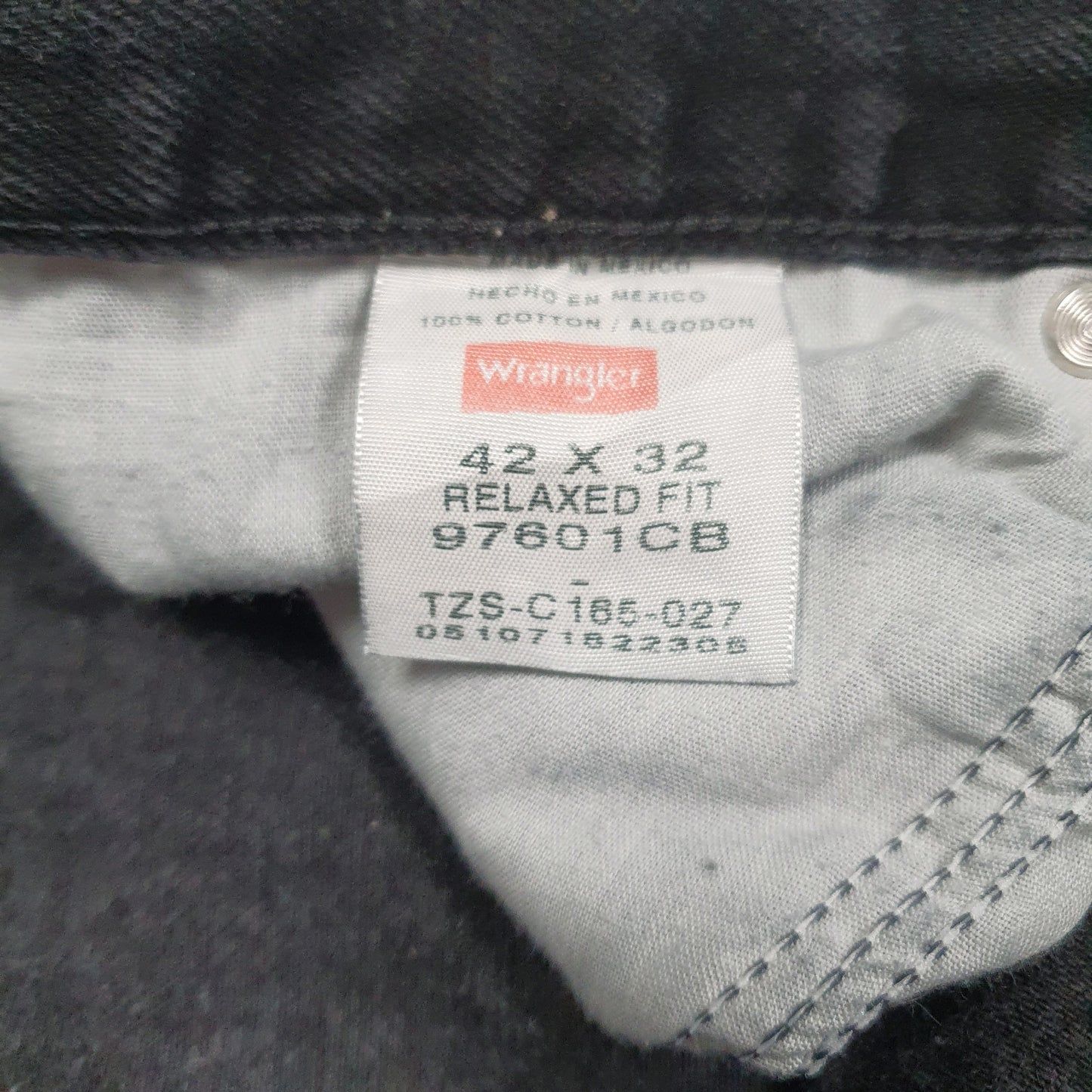 Mens Black Wrangler   Jeans