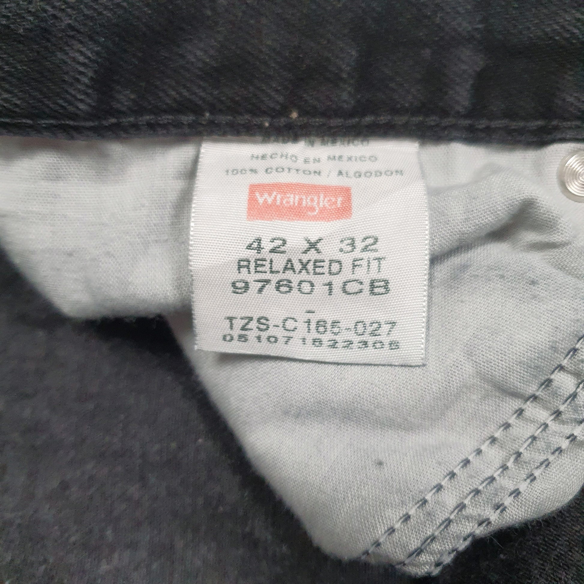 Mens Black Wrangler   Jeans