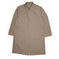 Mens Beige London Fog Overcoat Longline  Coat