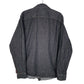 Mens Grey Wrangler Pearl Snap Denim  Shirt