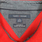 Mens Red Tommy Hilfiger  Crewneck Polo Shirt