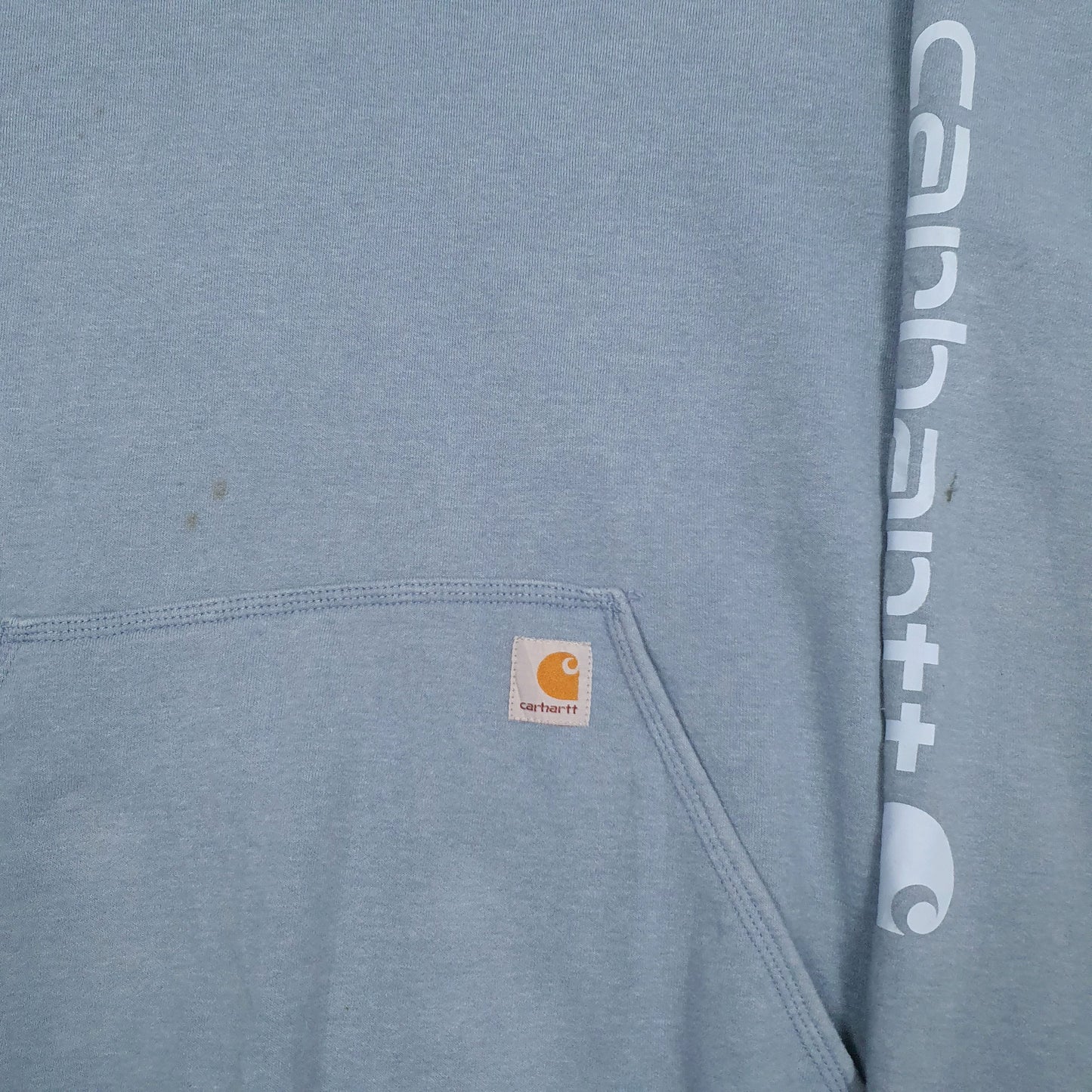 Mens Blue Carhartt  Hoodie Jumper