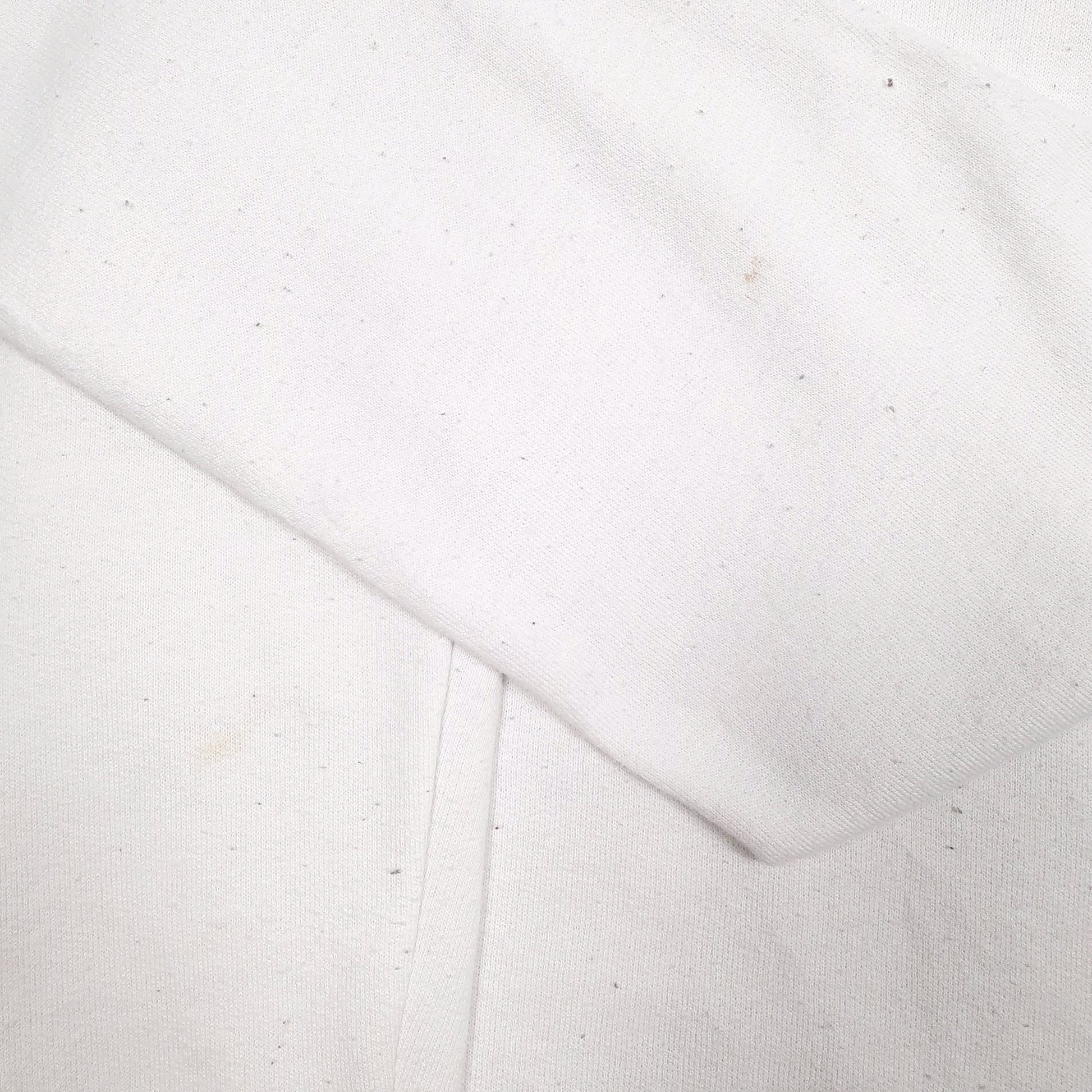 Mens White Champion  Crewneck Jumper