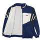 Mens Navy Adidas Vintage 90s Hoodie Coat