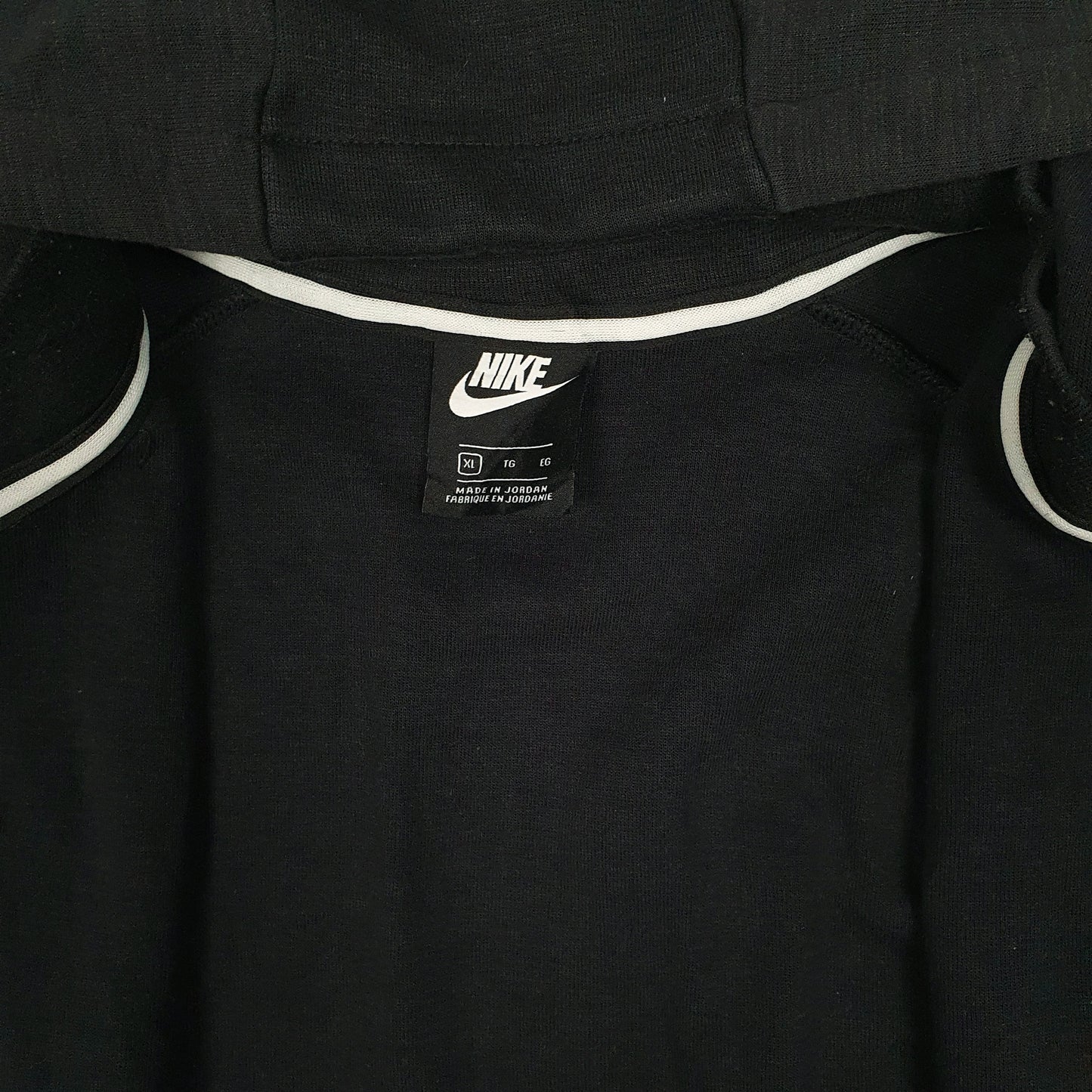 Mens Black Nike Hoodie Full Zip Jumper