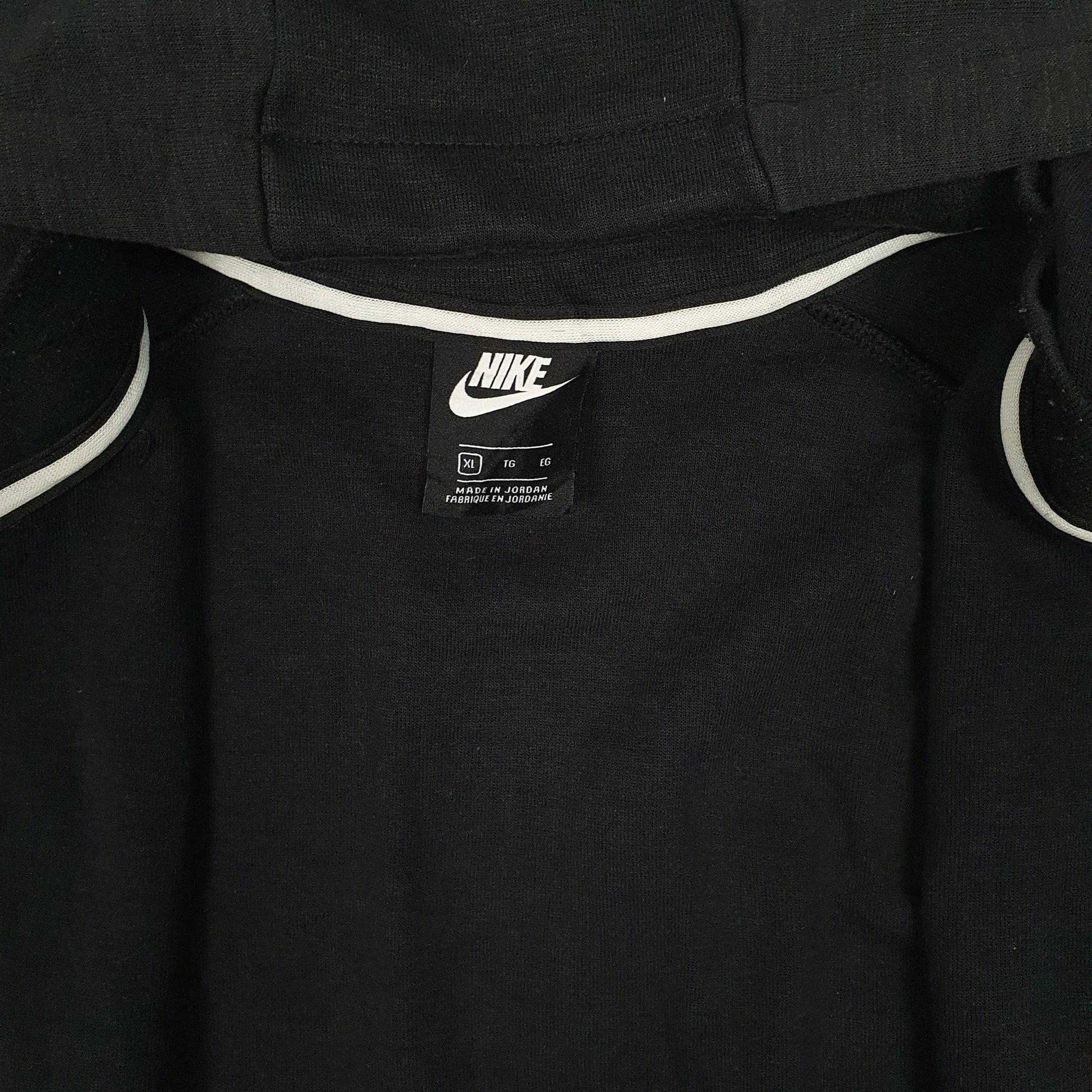 Mens Black Nike Hoodie Full Zip Jumper