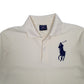 Mens Cream Ralph Lauren Polo Sport  Polo Shirt