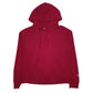 Womens Red Champion Reverse Weave Hoodie Jumper