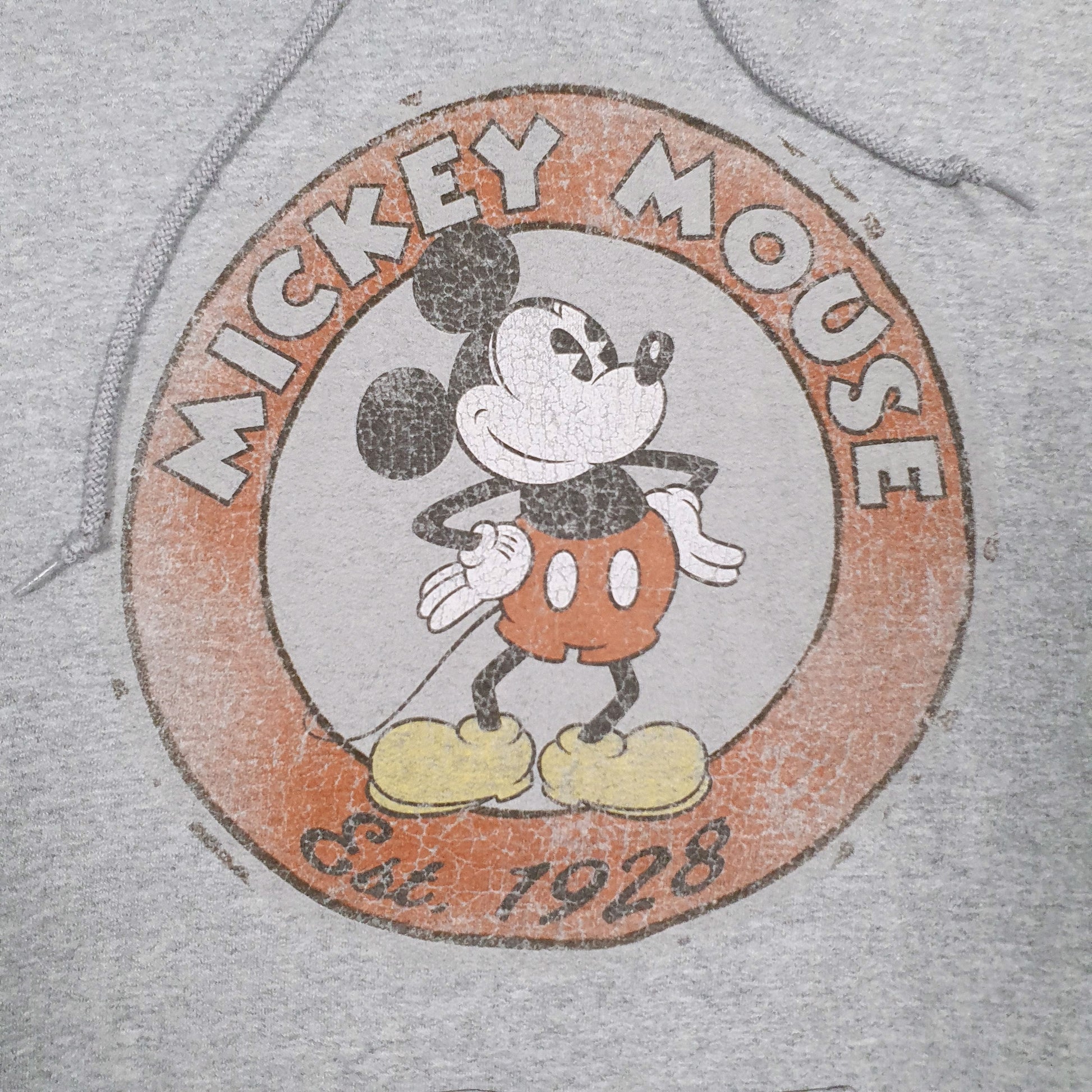 Mens Grey Disney  Hoodie Jumper
