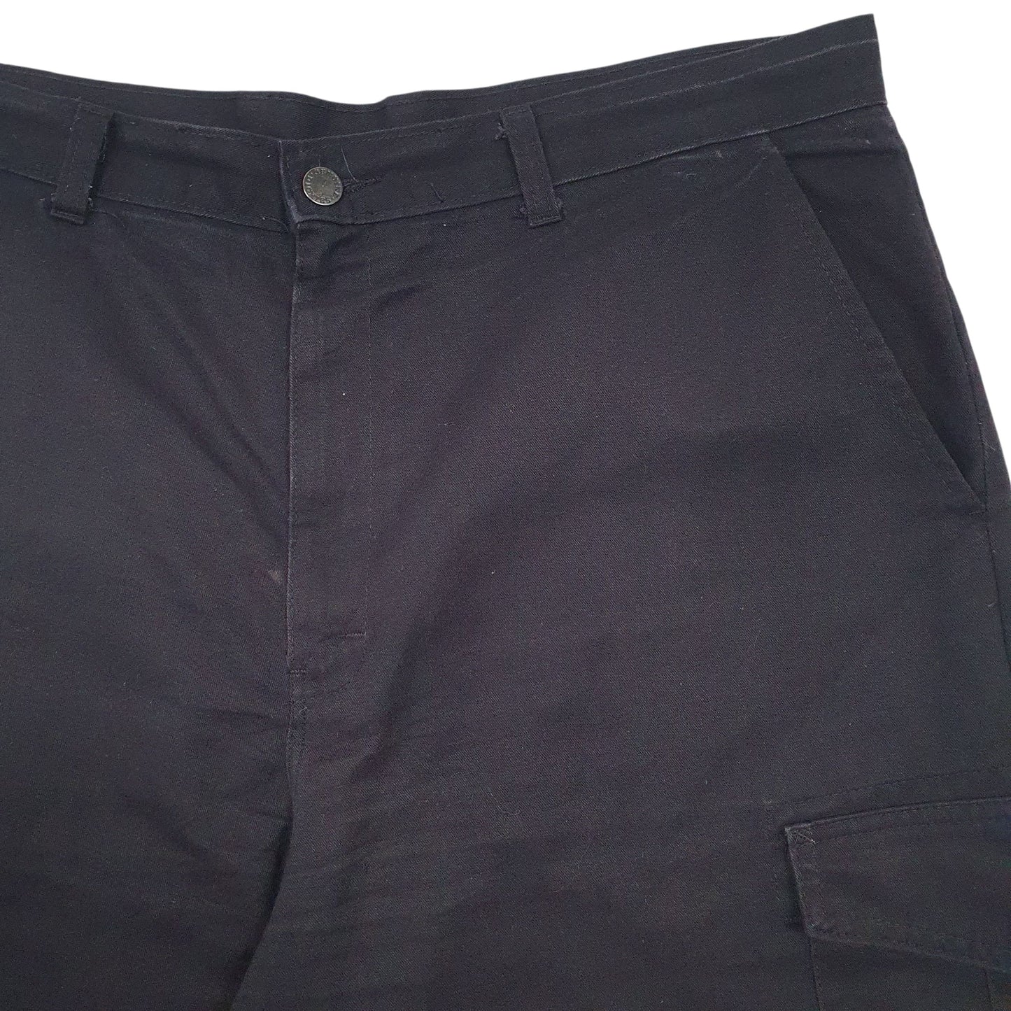 Mens Black Dickies  Full Zip Shorts