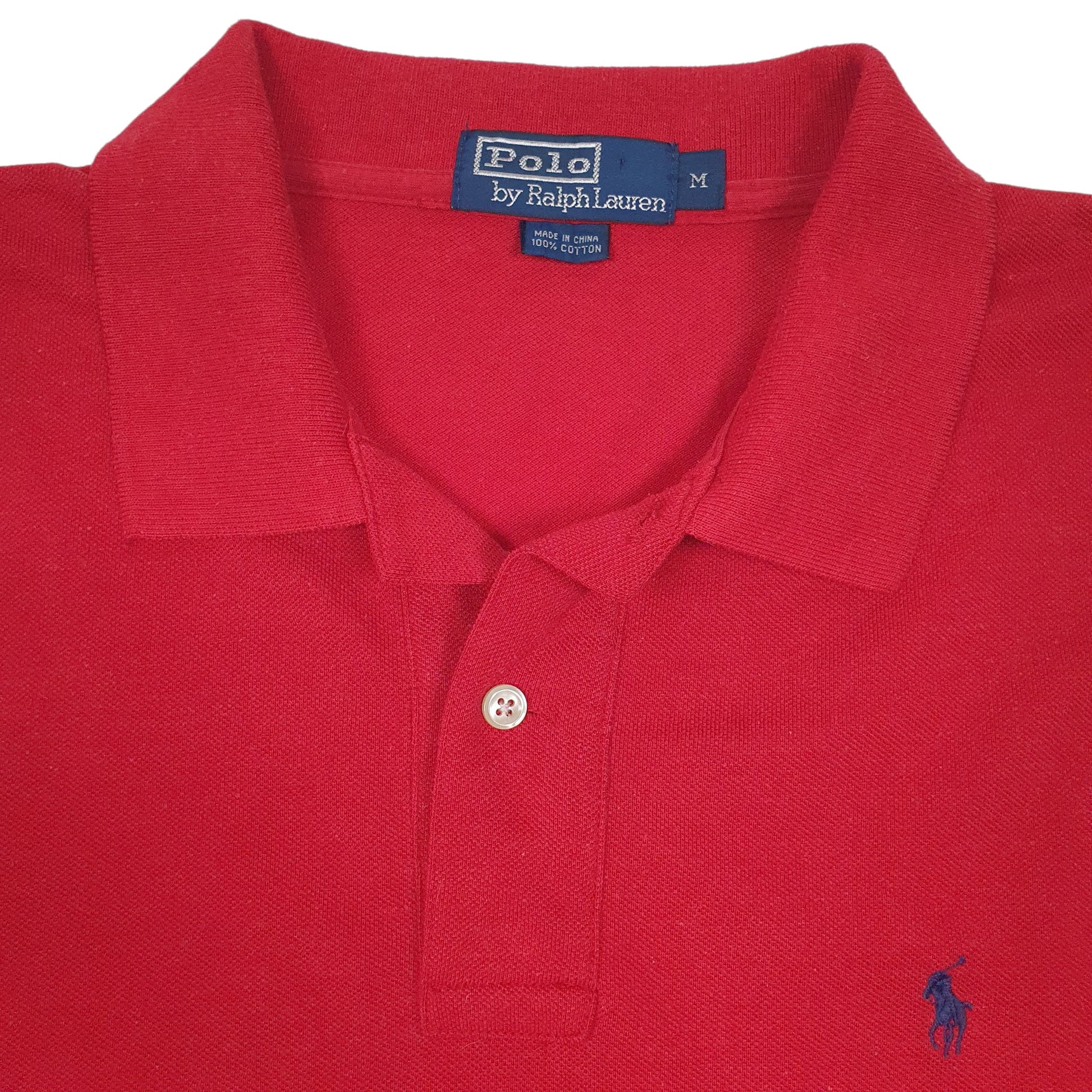 Mens Red Polo Ralph Lauren   Polo Shirt
