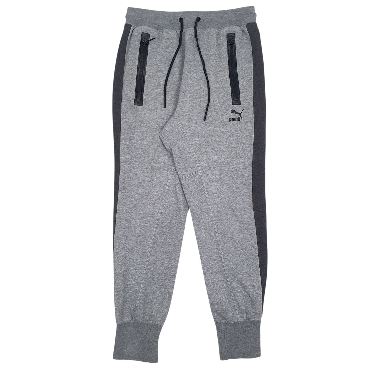 Mens Grey Puma  Jogger Trousers