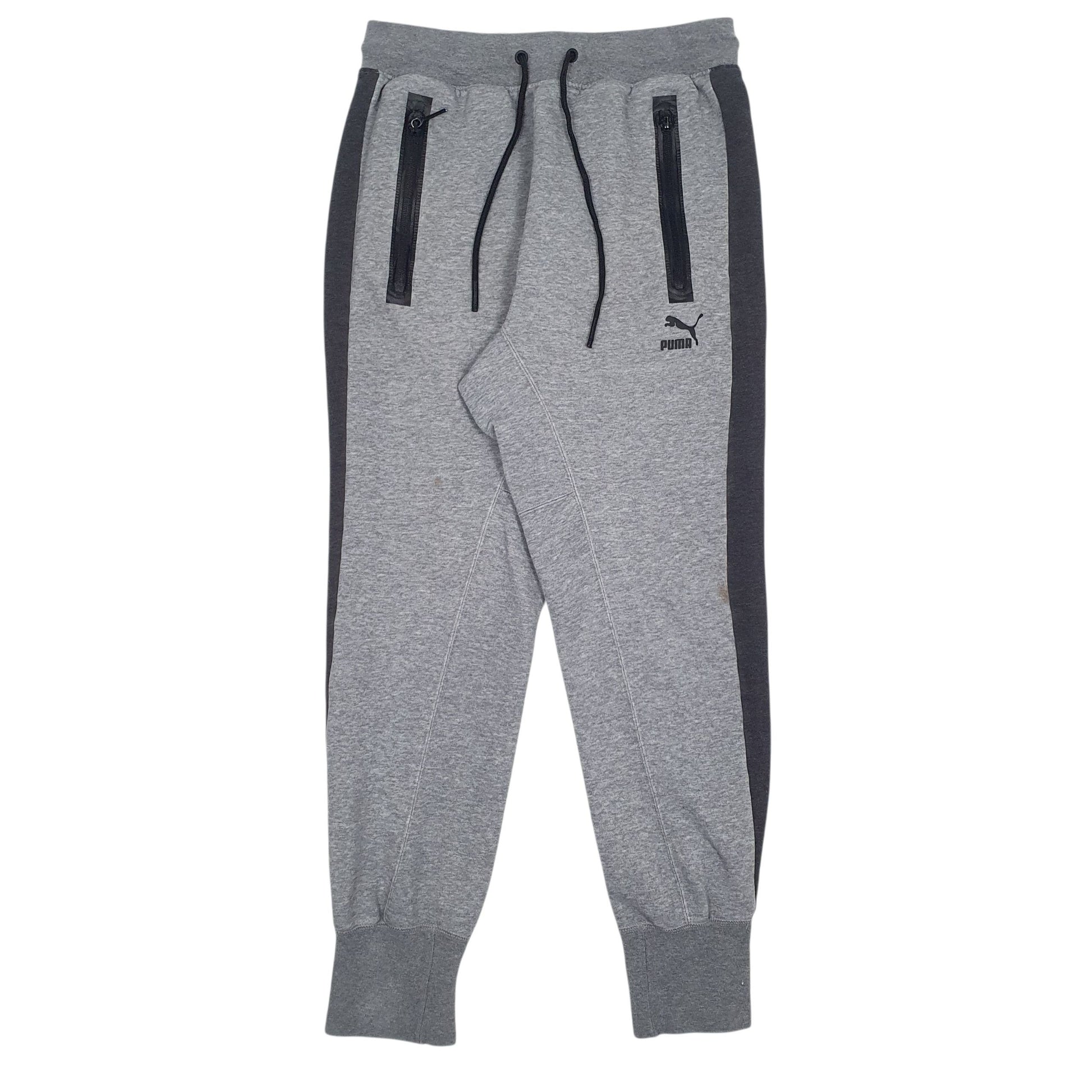 Mens Grey Puma  Jogger Trousers