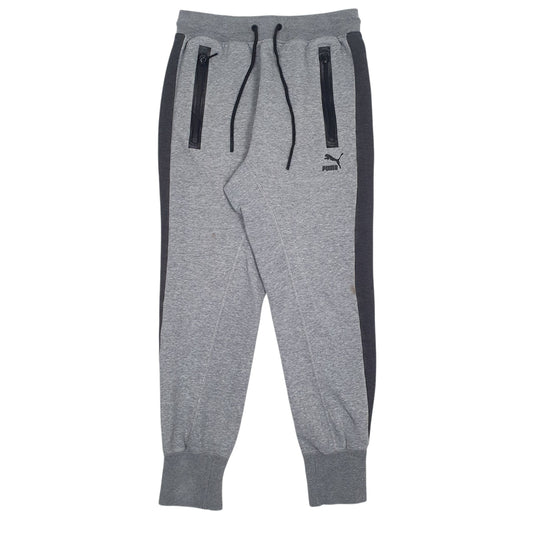 Mens Grey Puma  Jogger Trousers