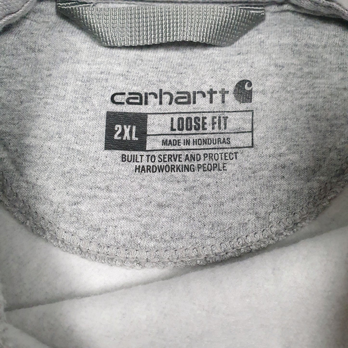 Mens Grey Carhartt  Hoodie Jumper